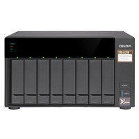 威联通（QNAP）TS-873 8G内存 八盘位企业级nas网络存储服务器私有云存储磁盘阵列（10T*8+M2 SSD 2T*2)