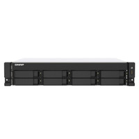 QNAP 威联通 TVS-h875U-RP 8G内存国产兆芯8核心处理器双电源8盘机架式私有云网络存储服务器NAS