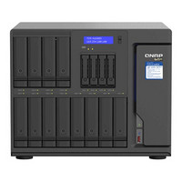 威联通（QNAP）TVS-h1688X 32G 16盘位 大容量桌面型文件网络智能云存储服务器私有云NAS(内含硬盘16T*12）