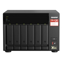 QNAP 威联通 TS-673A 6盘位NAS (V1500B、8GB)