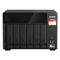 威联通(QNAP)TVS-675 8G 兆芯8核心处理器2.5GbE NAS桌面型文件网络智能云存储服务器私有云(内含8T*6)