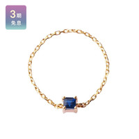 YI Collection 2021春季 14K 黄金女蓝宝石戒指链戒NET-A-PORTER（金色、女士15号）