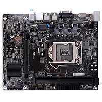 COLORFUL 七彩虹 C.H61U 全固态版 V28 M-ATX主板（Intel LGA1155、H61）