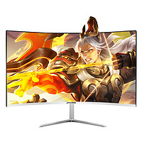 AMOI 夏新 SJ240E1 27英寸 VA 曲面 FreeSync 显示器(1920×1080、75Hz、98%sRGB)