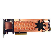 QNAP威联通配件 QM2-4P-284 M.2 PCIe SSD四口扩充卡（QM2-4P-284）