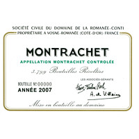 Domaine de la Romanee-Conti 罗曼尼·康帝酒庄 罗曼尼·康帝酒庄蒙哈榭特级园霞多丽干型白葡萄酒 NV