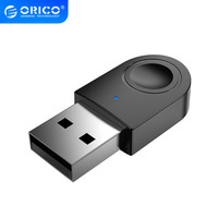 ORICO 奥睿科 USB蓝牙5.0适配器兼容PC台式机笔记本电脑手机耳机无线蓝牙音响箱鼠标键盘稳定接收器BTA-608