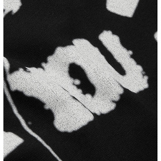 Dries Van Noten 2021春夏男黑色短袖T恤NAP/NET-A-PORTER（XL、黑色）