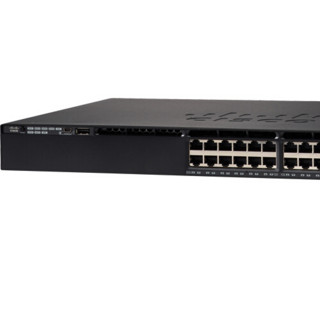 CISCO 思科 WS-C3650-24TD-E 24口千兆交换机