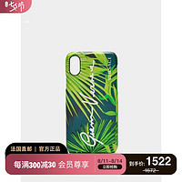 范思哲 Versace Jungle印花PVC手机壳 iPhone X/XS（绿色）