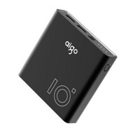 aigo 爱国者 OL10000 移动电源 白色 10000mAh Type-C/Micro-B 2.1A 快充