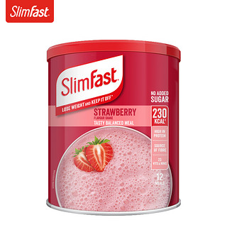 Slimfast 经典代餐 草莓味 438g