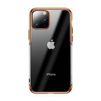 倍思 苹果11pro手机壳 iphone11pro保护套全包防摔简约镜头全包男女手机套 5.8英寸 金色