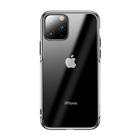 倍思 苹果11pro手机壳 iphone11pro保护套全包防摔简约镜头全包男女手机套 5.8英寸 银色