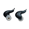 FLC 福徕斯 FLC8P 入耳式圈铁有线耳机 黑色 3.5mm