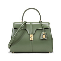CELINE 思琳 16系列 女士中号缎面牛皮革手袋 187373BEY