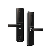 JIWU 苏宁极物 SSGK-801 电子锁 黑色 防盗门版