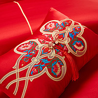IVYKKI 艾维 中式刺绣十全十美艾维家纺结婚婚庆搭配靠垫靠枕抱枕