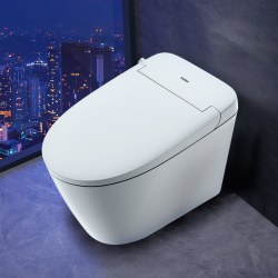 haier海尔h1a自动智能冲水无惧水压马桶赠安装拆旧