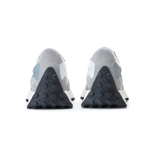 new balance 327系列 中性休闲运动鞋 MS327LAB 灰色/白色 39.5