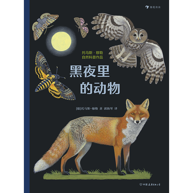 《托马斯·穆勒自然科普作品：黑夜里的动物》（精装）