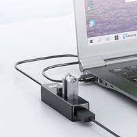 acer 宏碁 HY21-14U2B USB集线器 一分四 0.25m 黑色