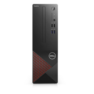 DELL 戴尔 成就 3681 21.5英寸 商务台式机 黑色 (奔腾G6400、核芯显卡、4GB、1TB HDD、风冷)