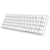 fühlen 富勒 G68 68键 蓝牙双模机械键盘 白色 富勒落英轴 RGB