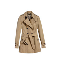 BURBERRY 博柏利 Heritage系列 Trench 女士短款风衣 桑德林汉姆版型 39004521