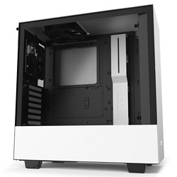 NZXT H510 ATX機箱 半側透 白色