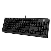 fühlen 富勒 G900S 纯享版 104键 有线机械键盘 黑色 Cherry青轴 无光