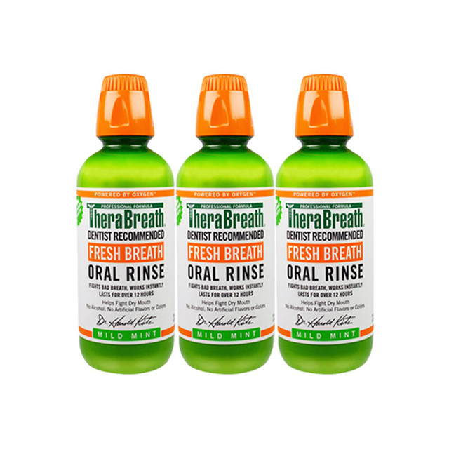 淘金币可用：凯斯博士 漱口水 轻度薄荷味473ml*2瓶