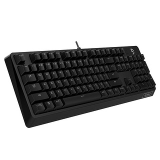 fühlen 富勒 G900S 纯享版 104键 有线机械键盘 黑色 Cherry黑轴 无光