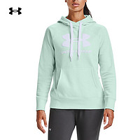 UNDER ARMOUR 安德玛 Rival Logo 1356318 女子训练运动卫衣