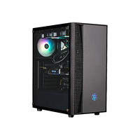 银昕 SilverStone Fara B1 ATX机箱 半侧透 黑色