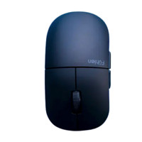 Fühlen 富勒 M100 2.4G无线鼠标 2400DPI 高冷黑+傲娇红上盖+风度蓝上盖