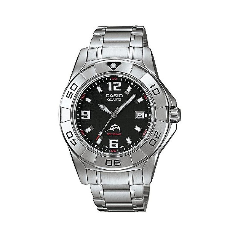 日本直购casio卡西欧standard 手表mdv-100d-1ajf银色经典时尚