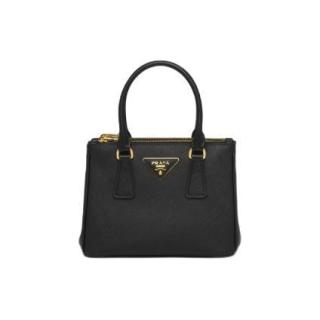 PRADA 普拉达 SAFFIANOLUX系列 女士牛皮手提包 1BA906VDOONZV