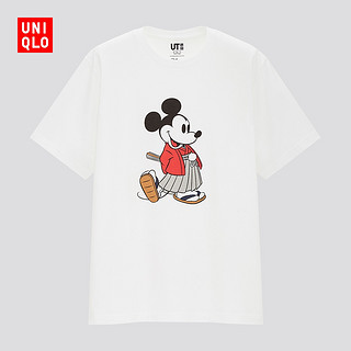 UNIQLO 优衣库 迪士尼米奇 男士T恤 438083