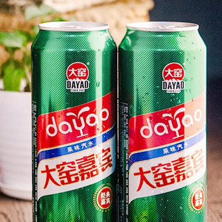 大窑 嘉宾 果味汽水 绿罐 500ml*20罐