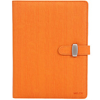 M&G 晨光 APYG4811 A5插扣皮面笔记本 橙色 单本装
