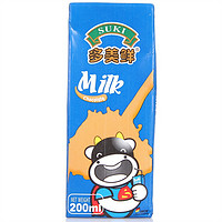 SUKI 多美鲜 全脂调制乳 巧克力味 200ml