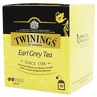 TWININGS 川宁 波兰进口 茶叶红茶茶包 英国川宁豪门 伯爵红茶 盒装20g10袋至25年10月