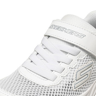 SKECHERS 斯凯奇 NITRO SPRINT 男童网面运动鞋 403752L 白色 36