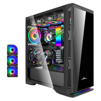 Great Wall 长城 魔镜M25B RGB E-ATX机箱 半侧透 黑色
