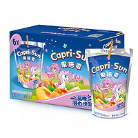 Capri-Sun 果倍爽 桃苹果复合味少儿果汁饮料200ml*6包