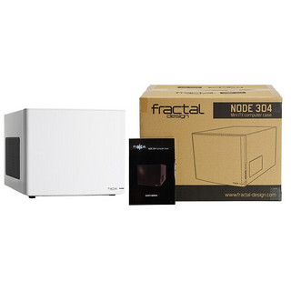 Fractal Design 分形工艺 Node 304  MINI-ITX机箱 非侧透 白色