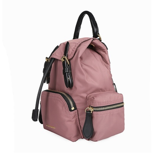 BURBERRY 博柏利 女士双肩包 4075974 暗粉色