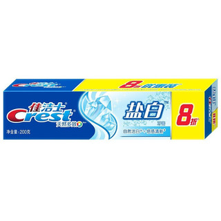 Crest 佳洁士 天然多效盐白牙膏 200g*4