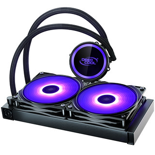 DEEPCOOL 九州风神 水元素 240RGB V2 240mm 一体式水冷散热器